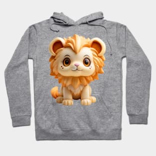 Adorable Kawaii Baby Lion Hoodie